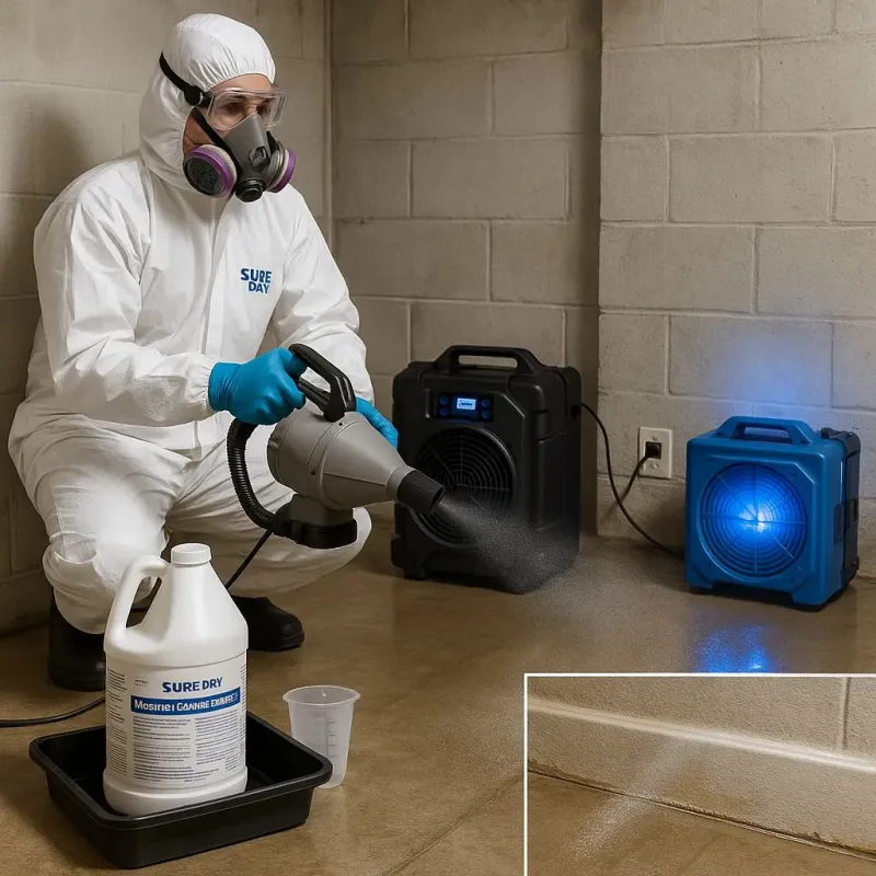 Sanitization and Odor Removal process in Boothwyn, PA
