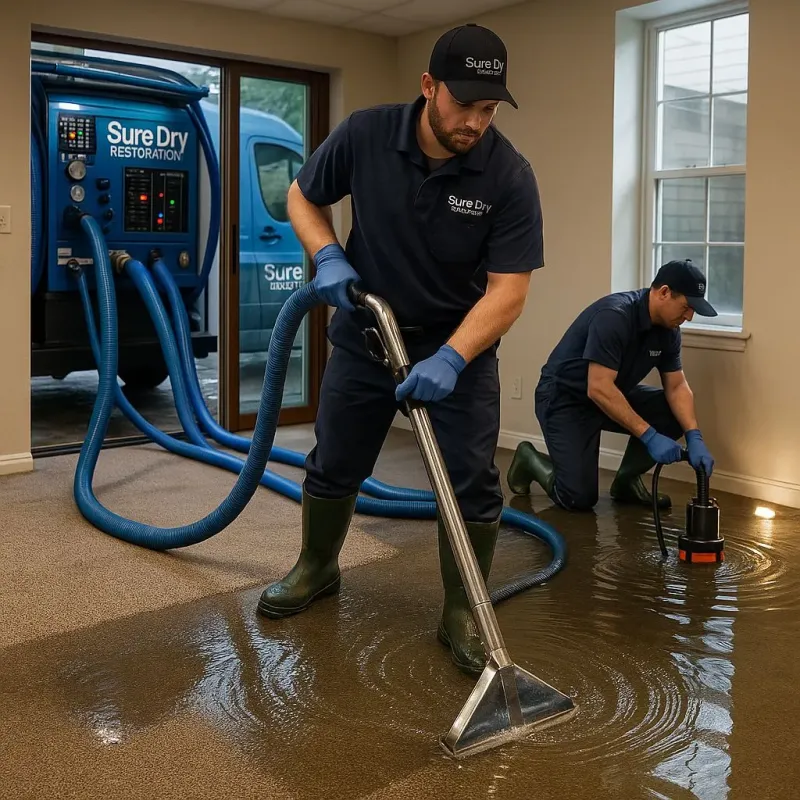 Water Extraction and Removal process in Boothwyn, PA
